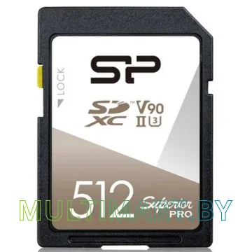 Карта памяти Silicon-Power Superior Pro SDXC 512GB (SP512GBSDXJA2V10)